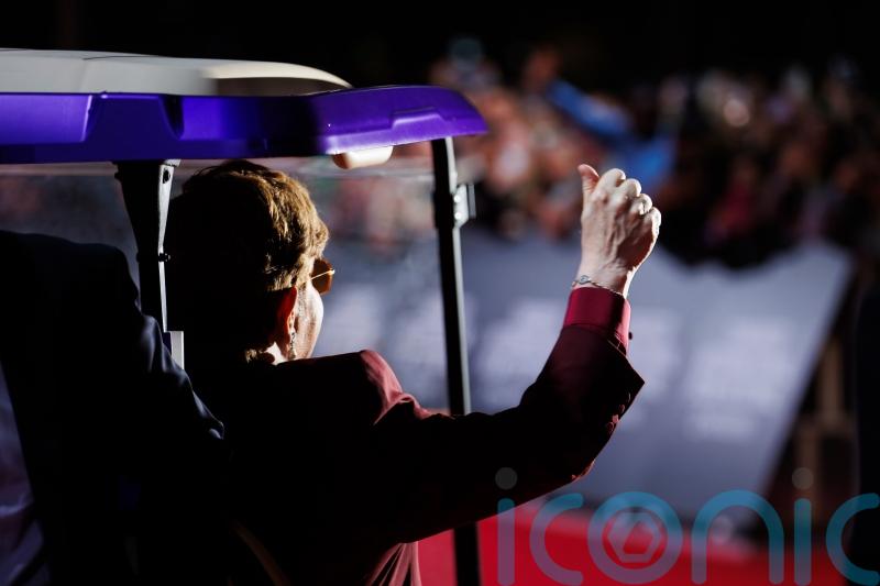 Elton John sheds a tear after world premiere of intimate documentary