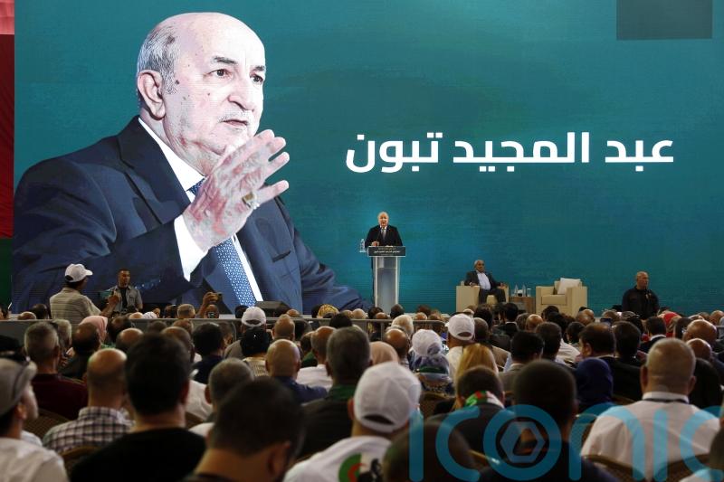 Algeria’s president expected to win second term as voters go to polls