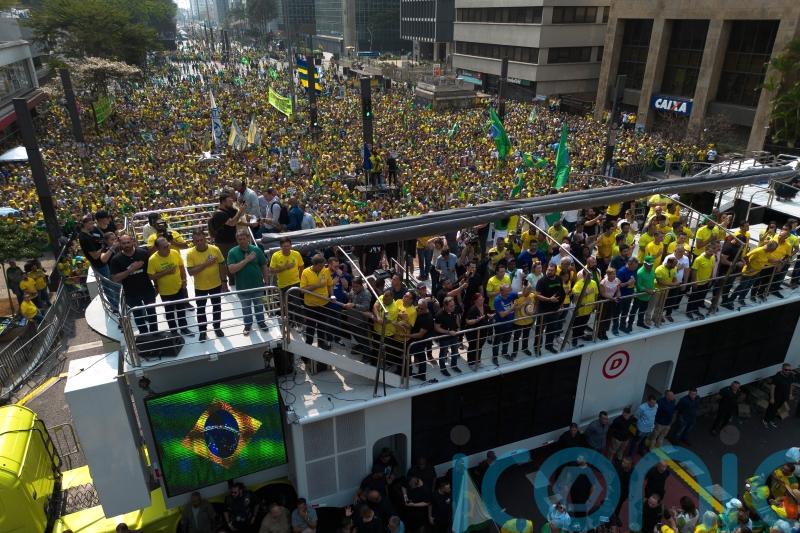 Bolsonaro supporters in &lsquo;free speech&rsquo; rally following Brazil&rsquo;s X ban