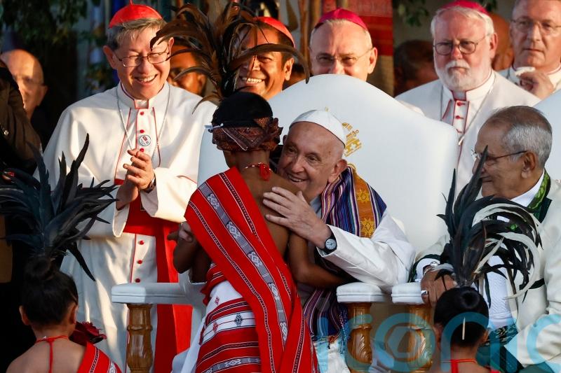 Pope cheers East Timor’s recovery while acknowledging bishop’s abuse scandal