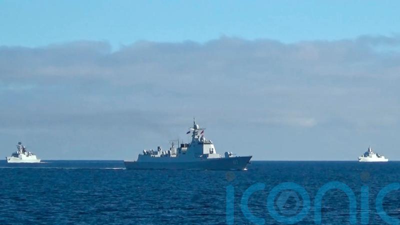 Russia begins massive naval drills together with China