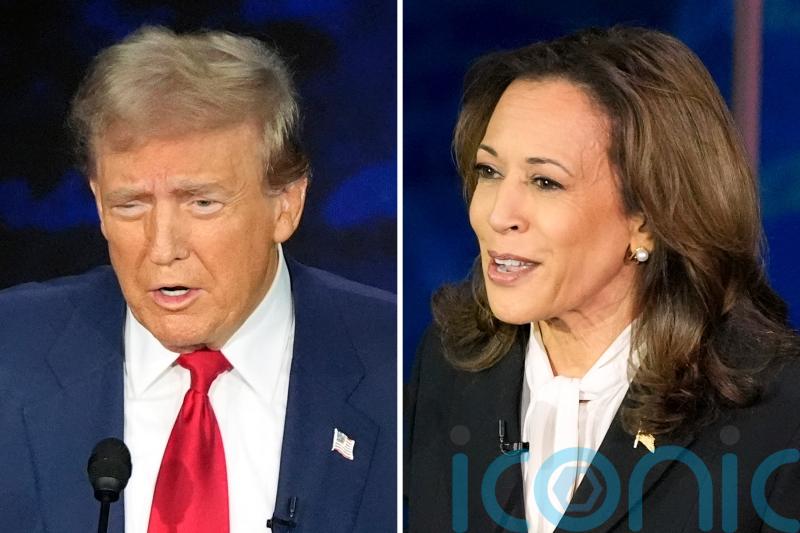 Presidential rivals share tense disputes over economy and abortion