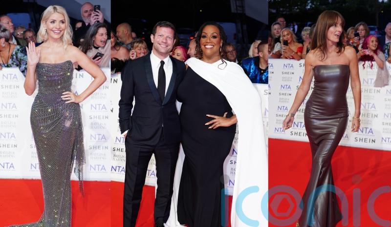 Vampy glamour and shimmering sparkles dominate the NTAs