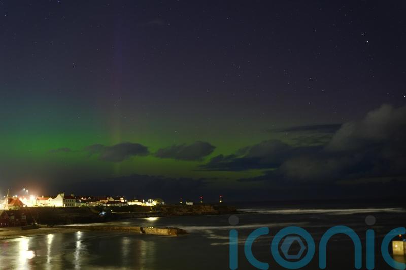 Green and pink skies light up the North thanks to aurora borealis