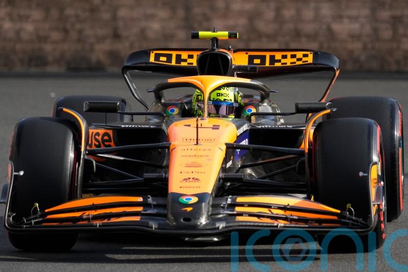 Lando Norris&rsquo; title hopes hit in Azerbaijan after being eliminated in Q1