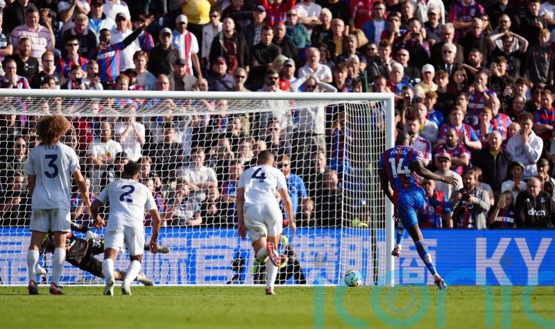Jean-Philippe Mateta’s stoppage-time penalty salvages a draw for Crystal Palace