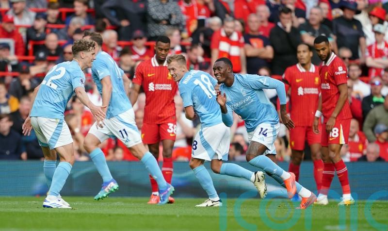 Nottingham Forest stun Liverpool at Anfield at hand Arne Slot first defeat