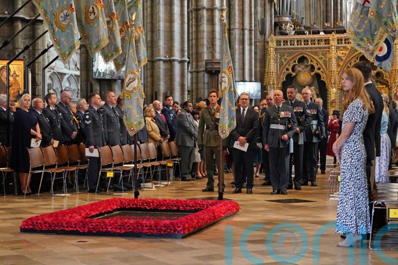 Starmer and Sunak attend annual Battle of Britain service at Westminster Abbey