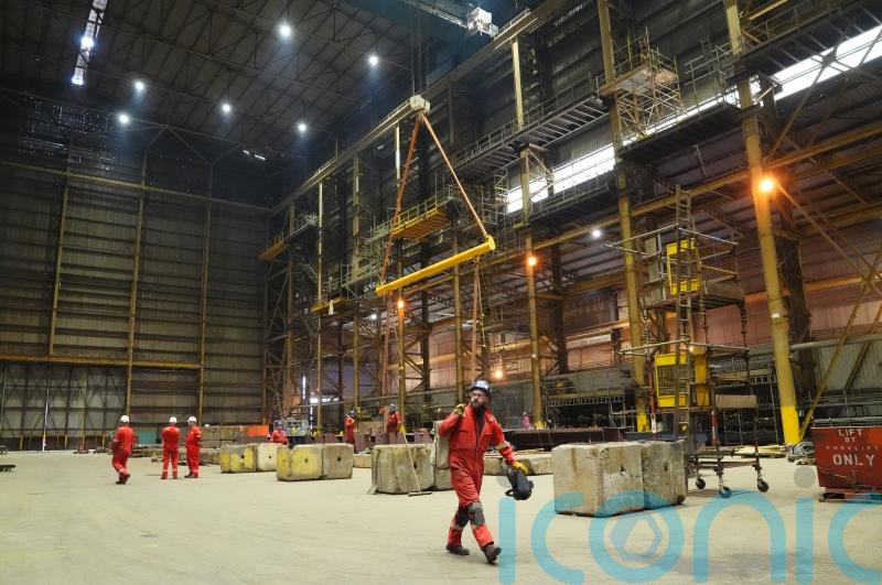Shipbuilder administration is ‘hammer blow’ to energy workforce, says union