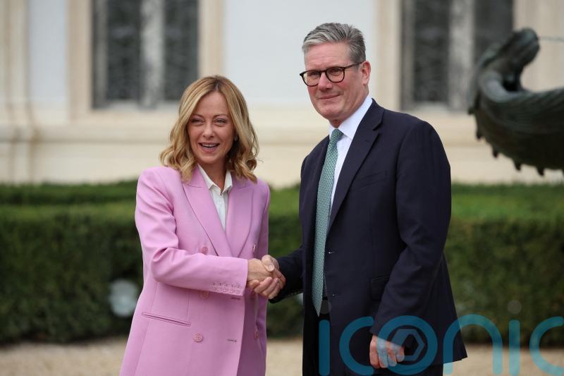 UK showed &lsquo;great interest&rsquo; in Italy-Albania migrant deal, Giorgia Meloni says