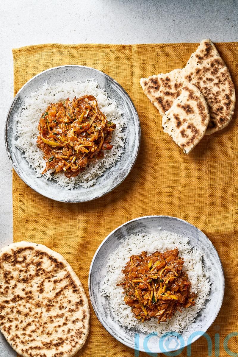 Nadiya Hussain&rsquo;s banana peel curry recipe