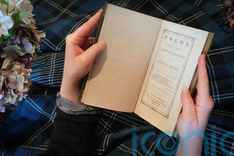 Rare first edition Robert Burns poetry book fetches £62,700 at auction