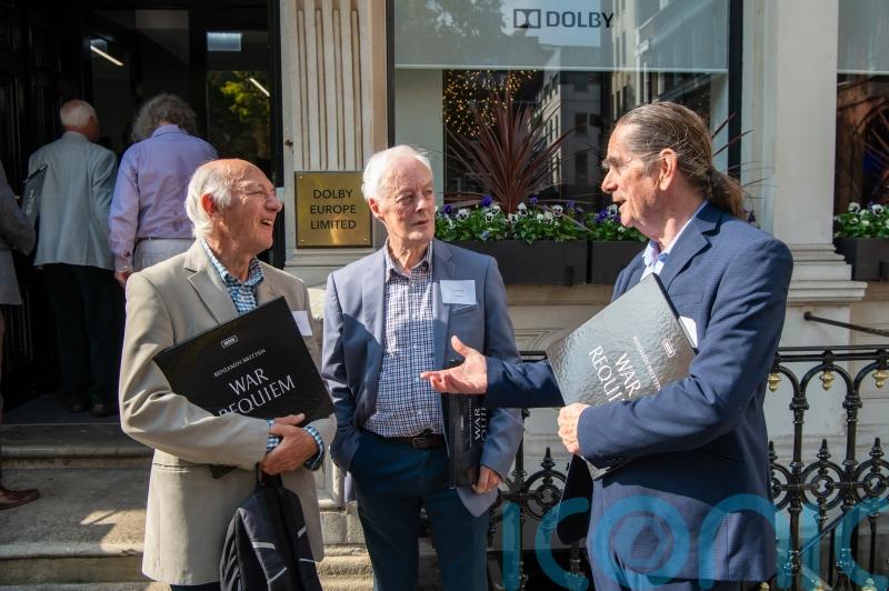 London boys choir conducted by Benjamin Britten reunited after 61 years