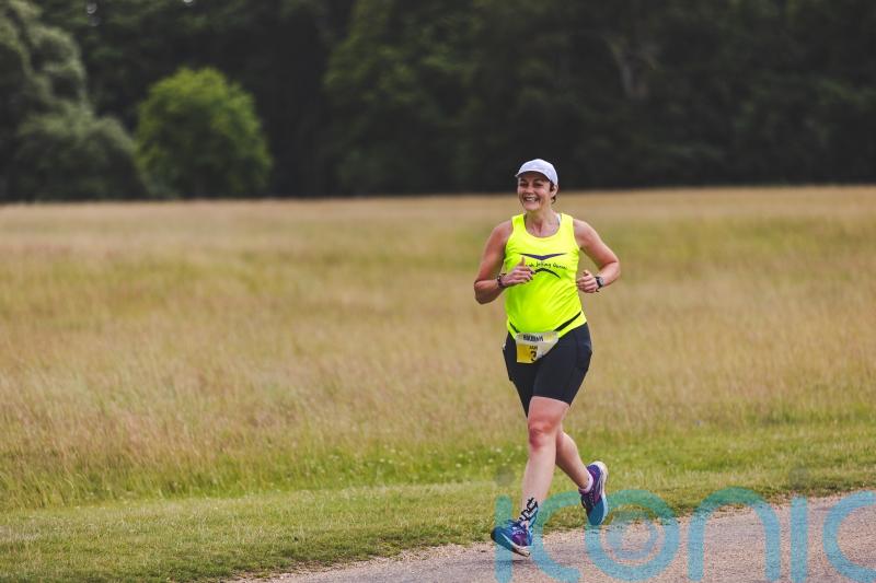 Runner fundraising for Cancer Research UK after baby scan revealed growth