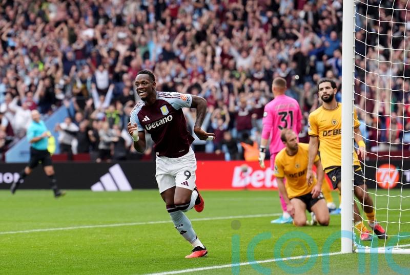 Jhon Duran strikes again as Aston Villa come from behind to see off Wolves