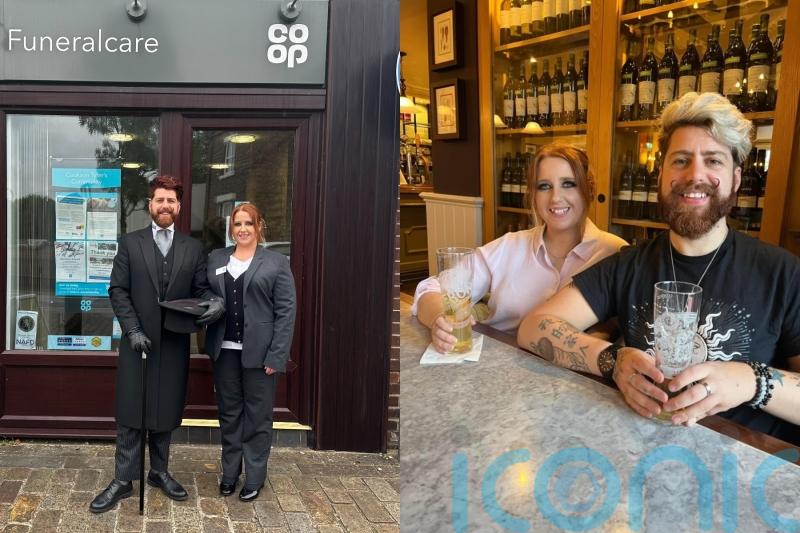Brother and sister working as funeral director and funeral arranger in their thirties say they are now closer than ever