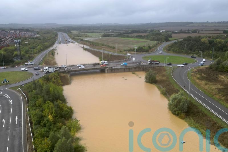 Yellow weather warning for more heavy rain issued as UK recovers from flooding