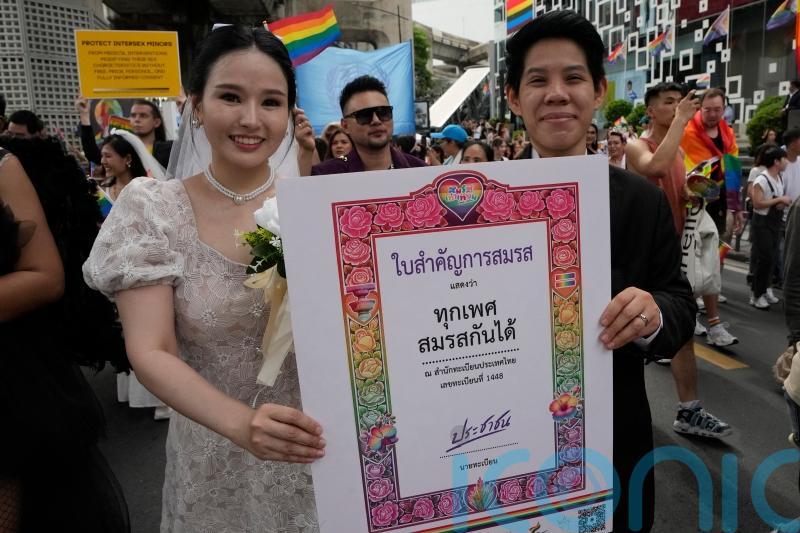 Thai same-sex couples to tie knot in 2025 as marriage equality bill becomes law