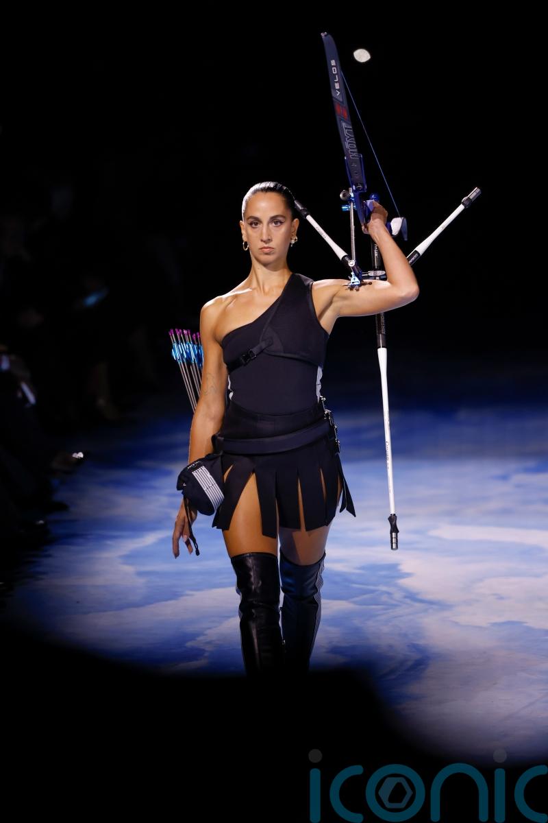 Dior features live archery in tribute to women in sport at Paris Fashion Week