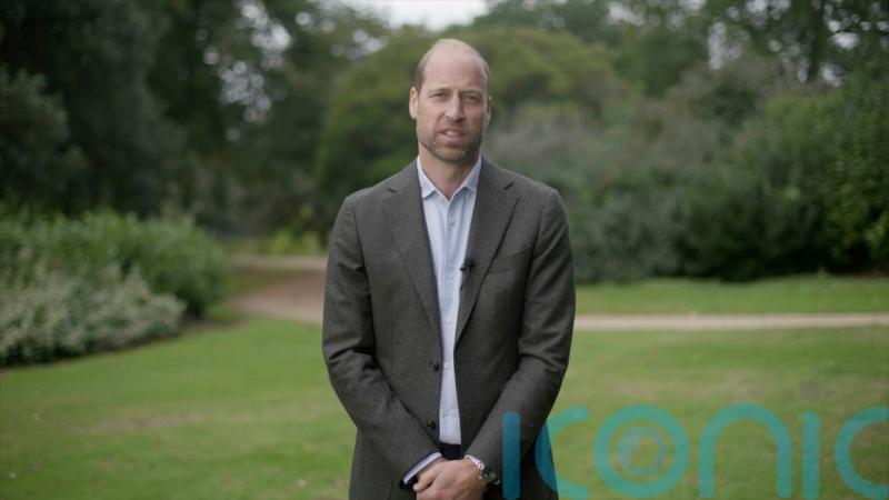 William urges action to safeguard natural world in video message