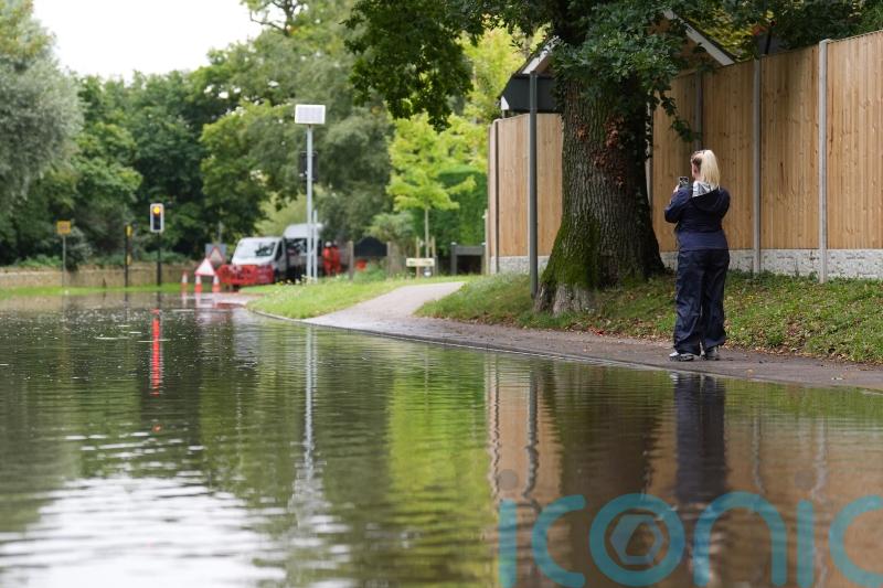 Parts of England lashed by heavy rain and flooding overnight