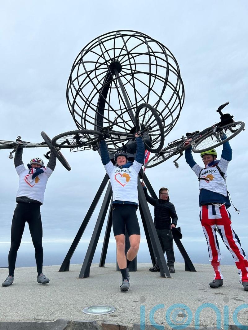 Student cycles length of Norway during charity ride in memory of friend