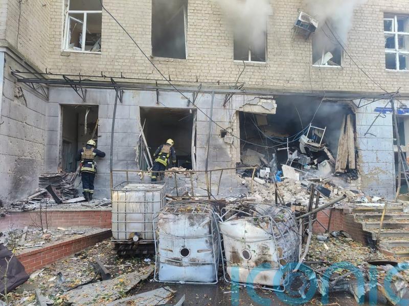 Russian attack on Ukrainian medical centre leaves nine dead