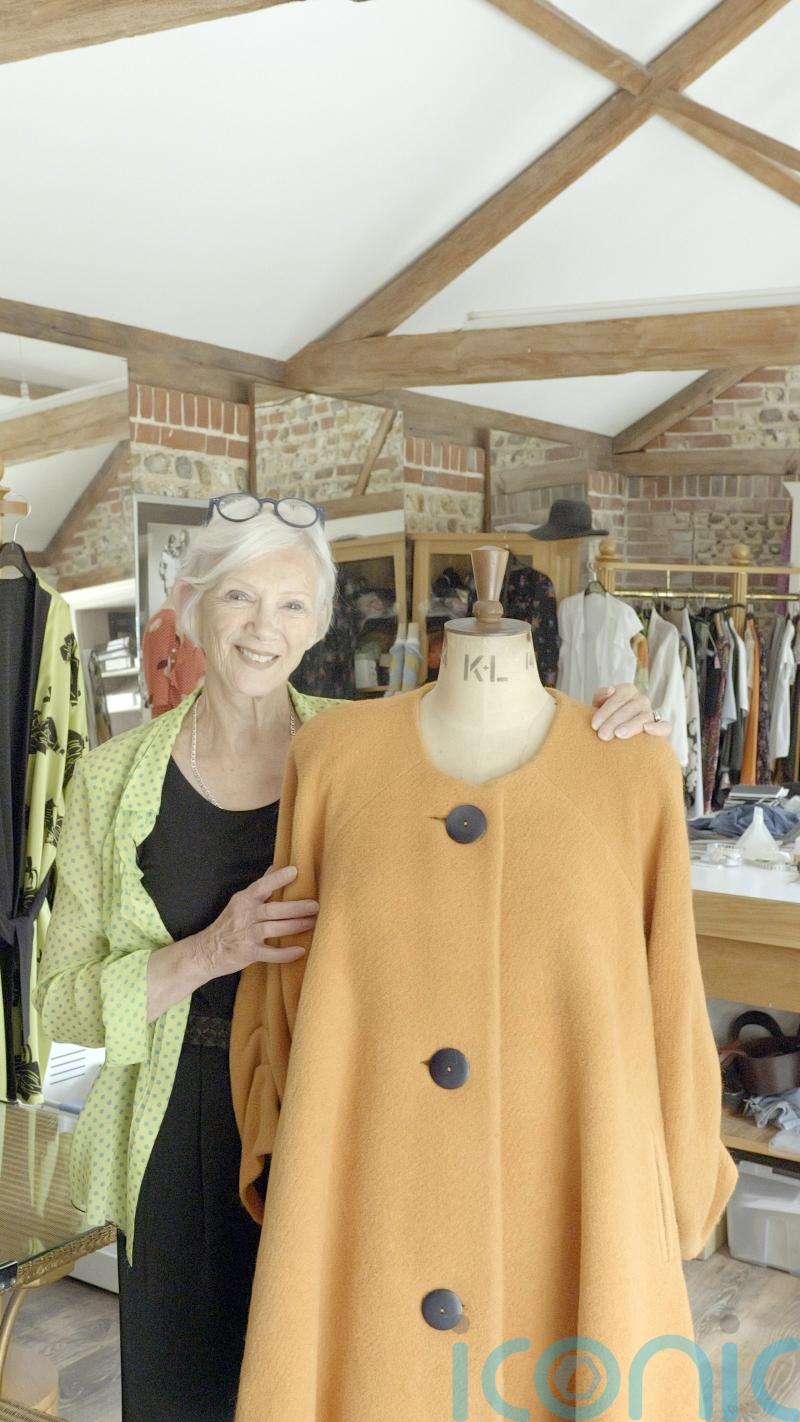 British designer &lsquo;over the moon&rsquo; after long-lost coat found in charity shop