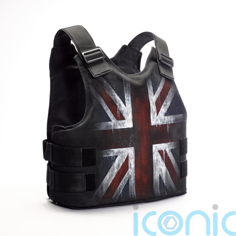 Banksy’s bullet-proof Union flag vest on sale for £300,000