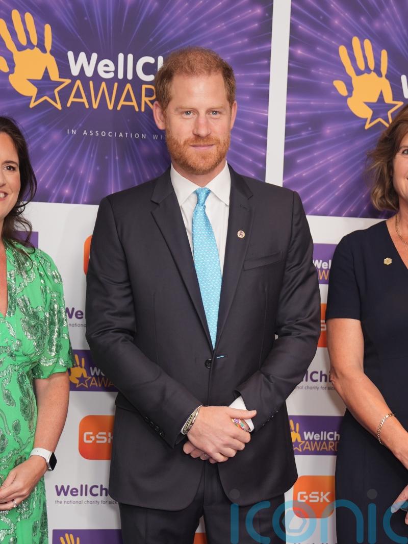 Harry upstaged by boisterous Noah at WellChild awards