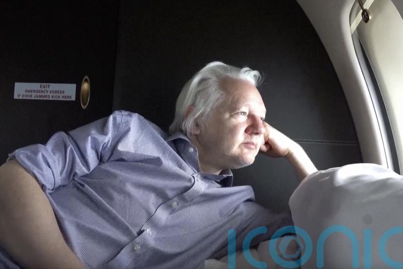 Julian Assange speaks in public for the first time since release from jail