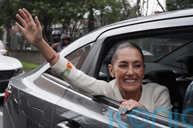 Claudia Sheinbaum is sworn in as Mexico’s first female president