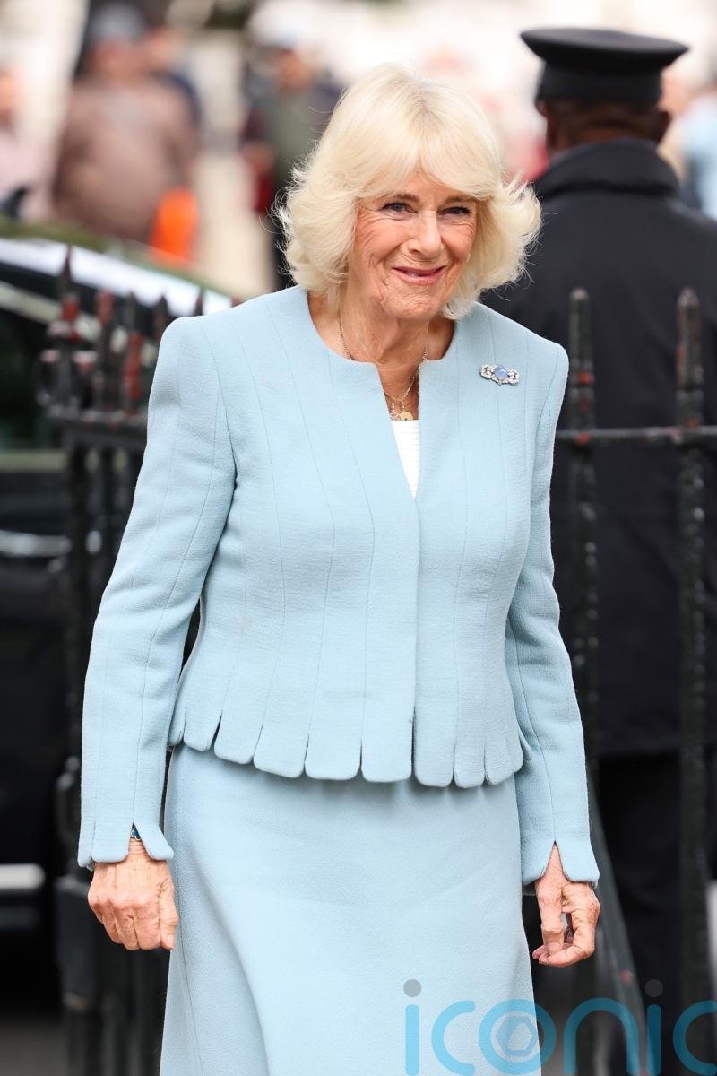 Camilla tours site of new King Charles III Sacristy at Westminster Abbey