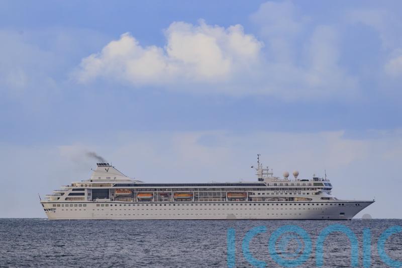 Cruise ship departs after four months stranded in Belfast