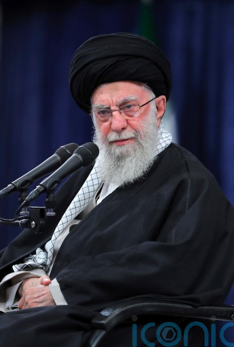 Iranian supreme leader praises missile attack on Israel