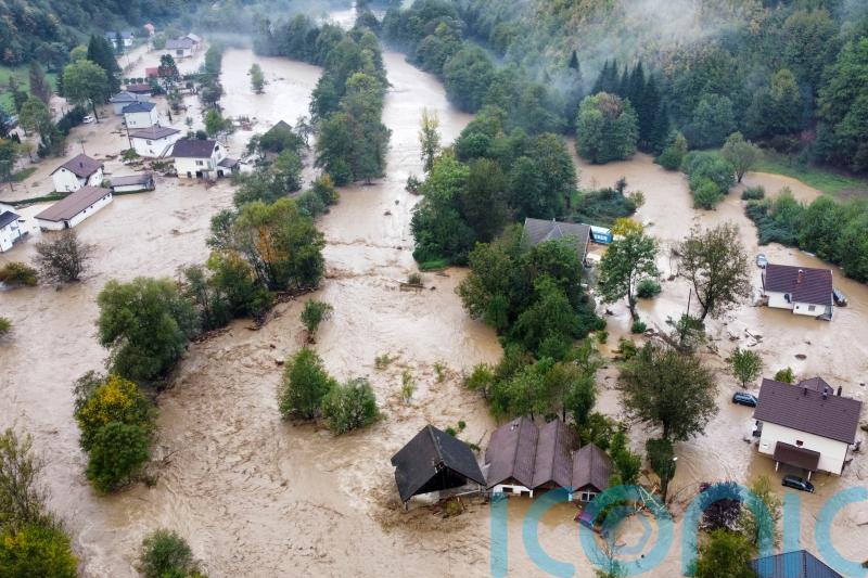 16 people killed as rainstorm sparks heavy floods in large parts of Bosnia