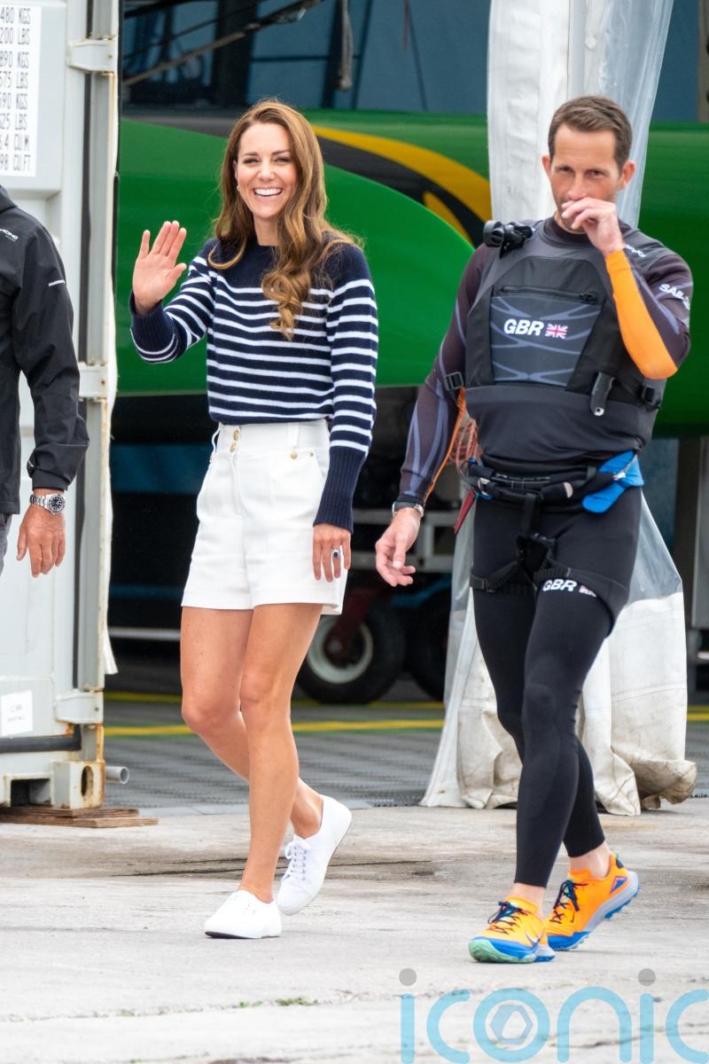 Kate hails GB sailing team who end 60-year wait for America’s Cup final spot