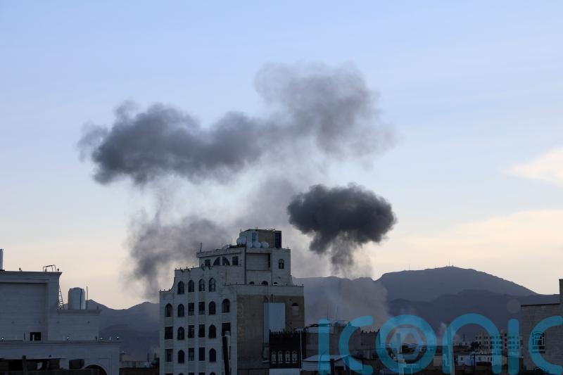 US ships and aircraft launch series of strikes against Houthi strongholds
