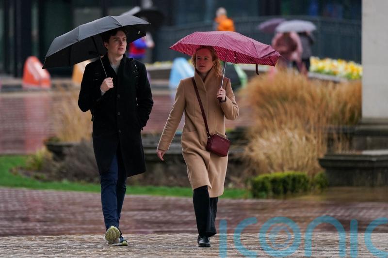 Mix of sun and showers in UK this weekend but tail end of hurricane approaching