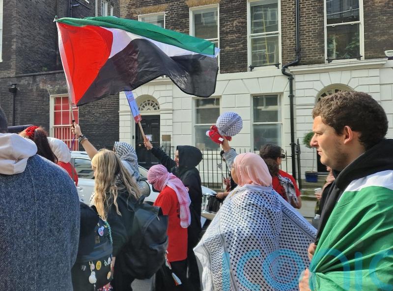 Arrests made as tens of thousands of pro-Palestinian protesters gather in London