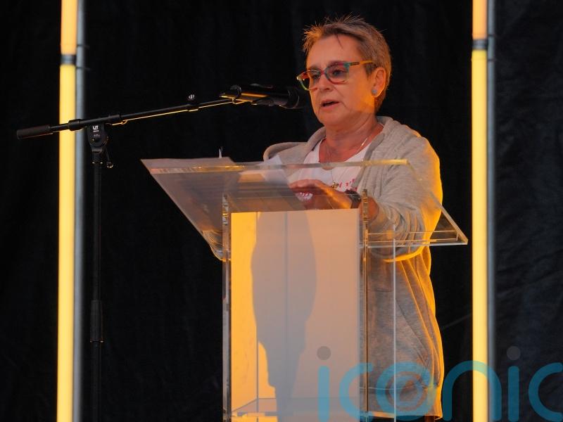 Sole British hostage in Gaza ‘still in hell’, her mother tells Hyde Park crowd