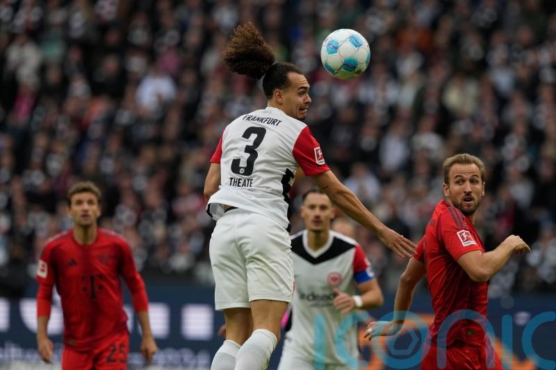 Harry Kane substituted after sustaining knock in Bayern’s 3-3 draw at Frankfurt