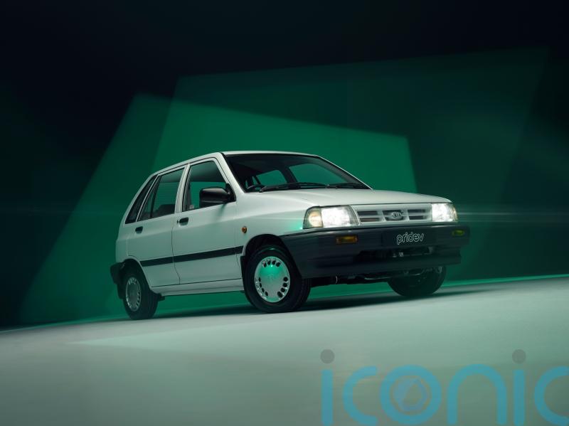 Kia’s Pride EV is a one-off ‘restomod’ anniversary celebration