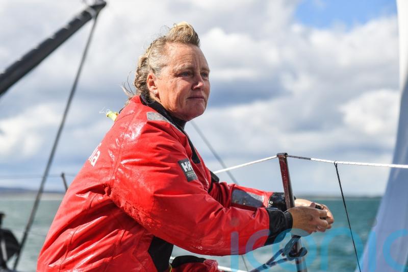 Yachtswoman Pip Hare talks about preparations for solo round-the-world race