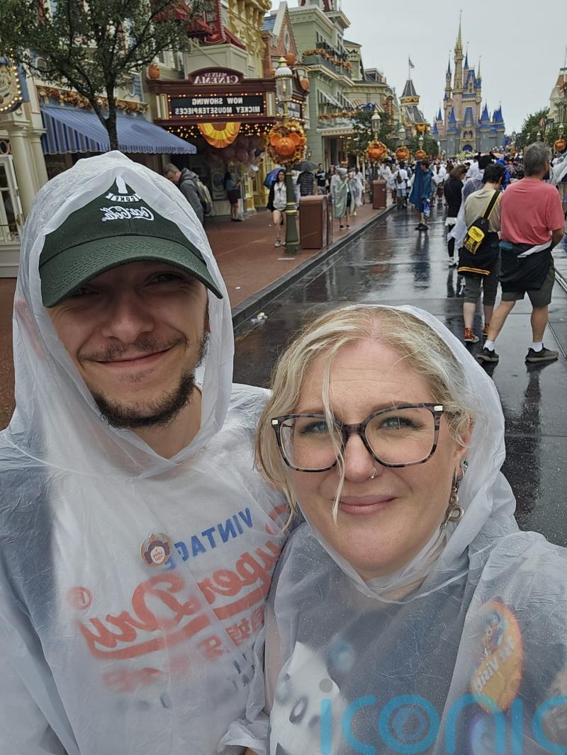Couple on honeymoon to Disneyland Florida felt hotel shake during hurricane
