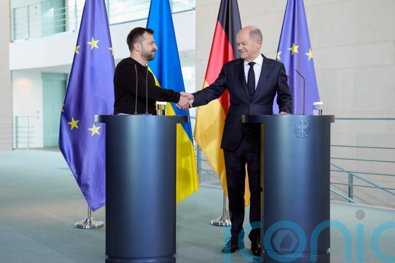 Zelensky appeals to allies to keep up aid as Germany pledges new weapons package