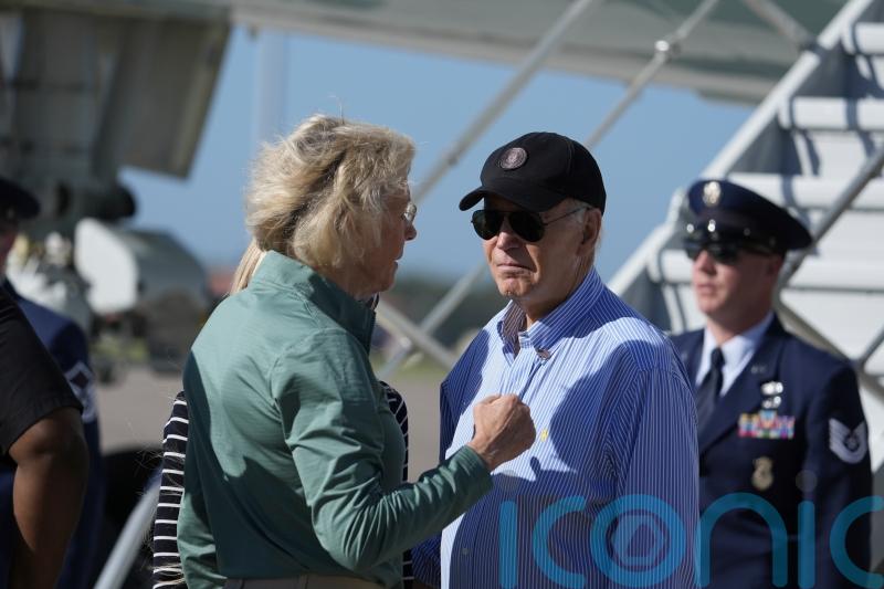 Biden arrives in Florida to survey damage caused by Hurricane Milton