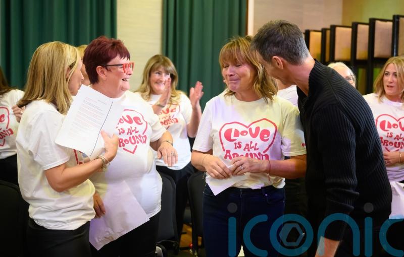 Lorraine Kelly joins choir on charity song she will play to baby granddaughter