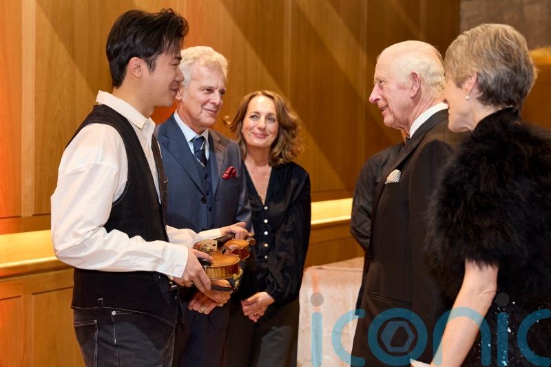 King attends special concert marking 120 years of London Symphony Orchestra