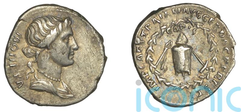 Silver Roman coin found by detectorist expected to fetch up to £6,000 at auction